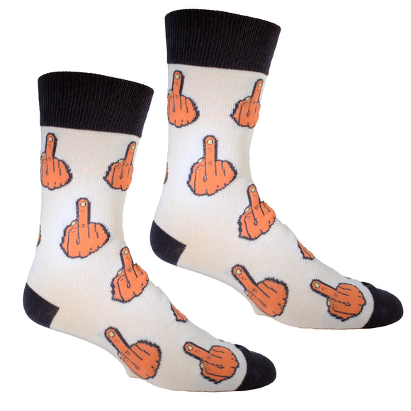 Middle Finger Mens Socks