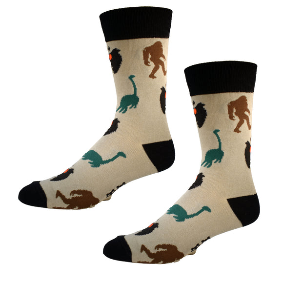 Famous Cryptids Mens Socks