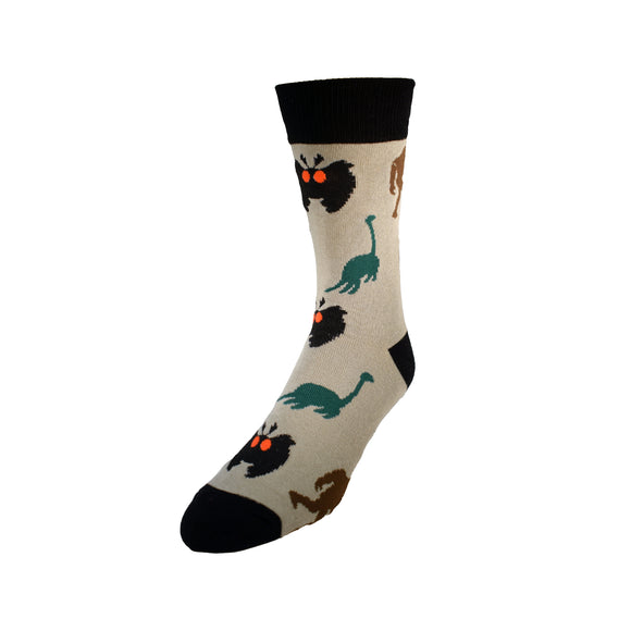 Famous Cryptids Mens Socks