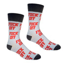 Fuck Off Mens Socks-1
