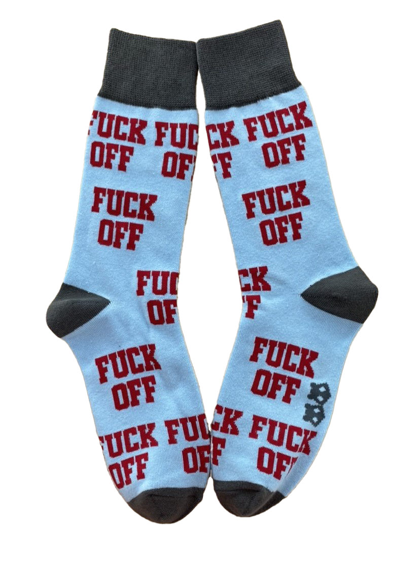 Fuck Off Mens Socks