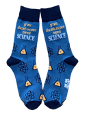 Y'all Dumbasses Need Science Mens Socks-4