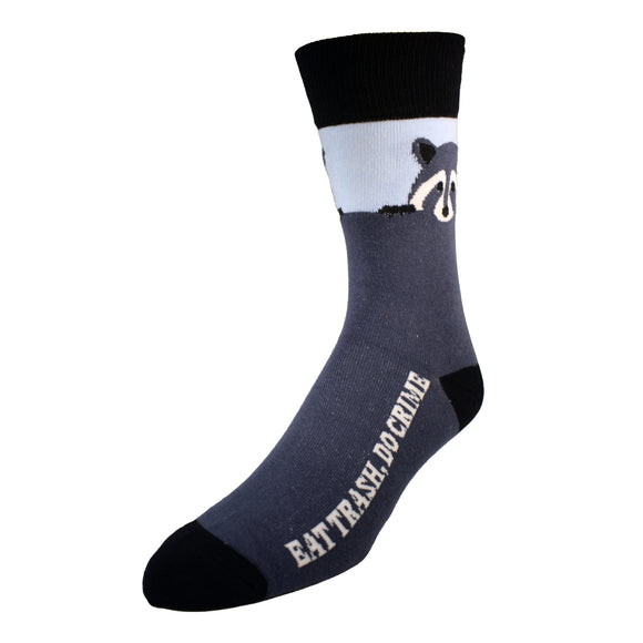 Eat Trash Do Crime Mens Socks