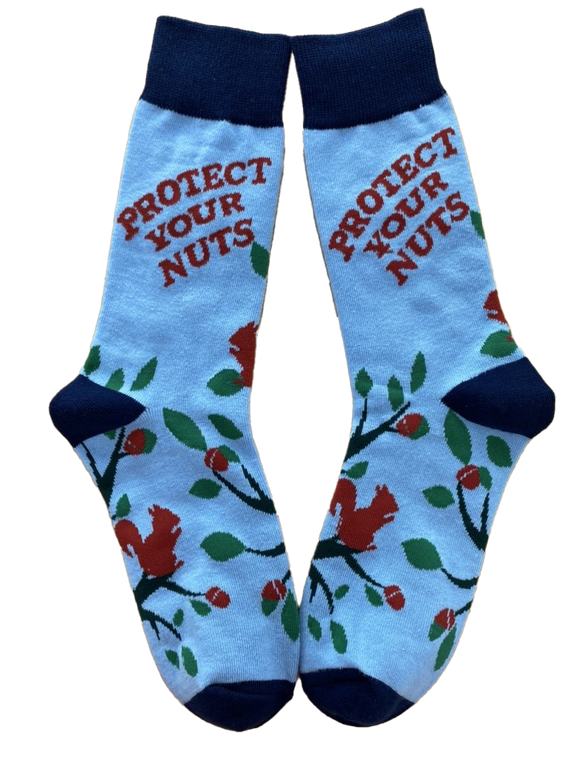 Protect Your Nuts Mens Socks