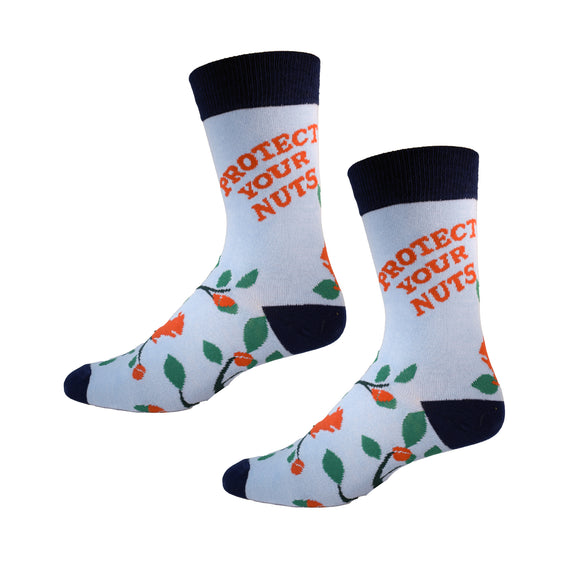Protect Your Nuts Mens Socks