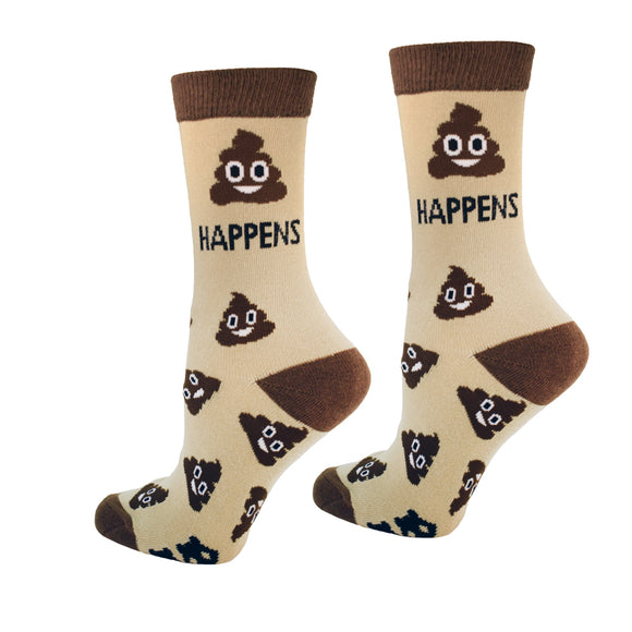 Shit Happens Womens Socks