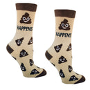 Shit Happens Womens Socks-1