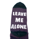 Leave Me Alone Womens Socks-5