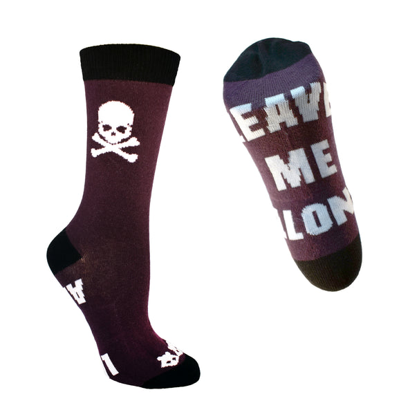 Leave Me Alone Womens Socks