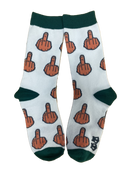 Middle Finger Women's Sock with Car Coasters Gift Basket-2