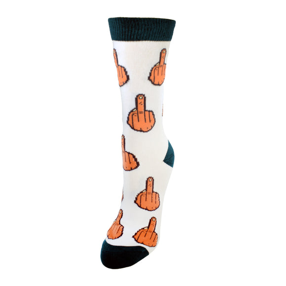 Middle Finger Womens Socks