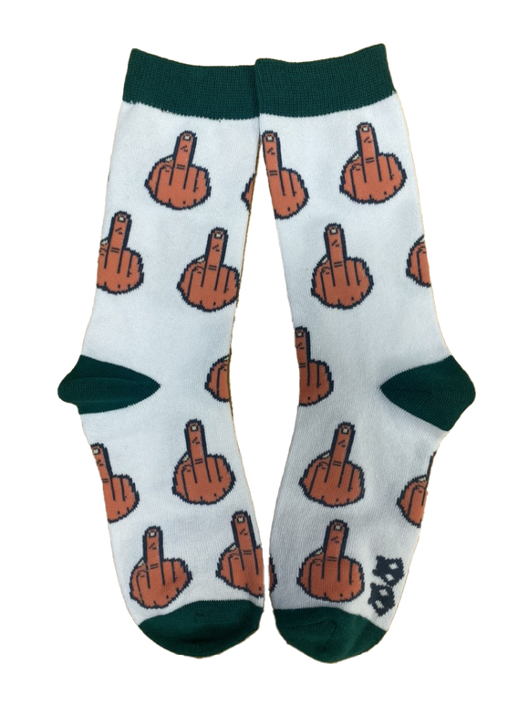 Middle Finger Womens Socks