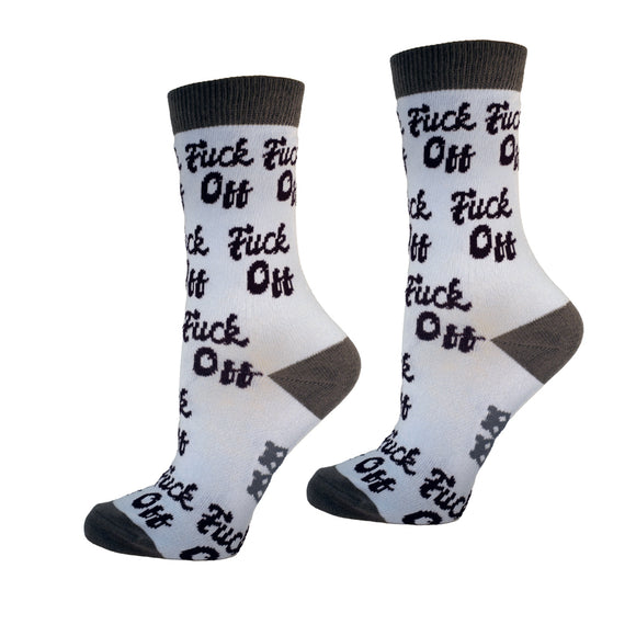 Fuck Off Womens Socks