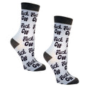Fuck Off Womens Socks-1