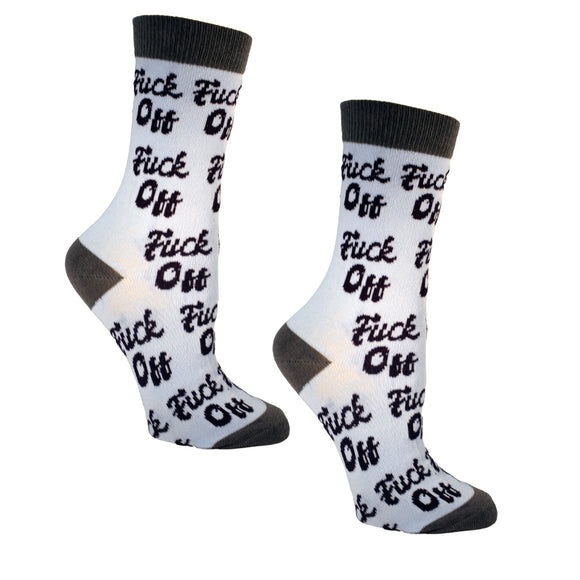 Fuck Off Womens Socks
