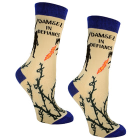 Damsel in Defiance Womens Socks