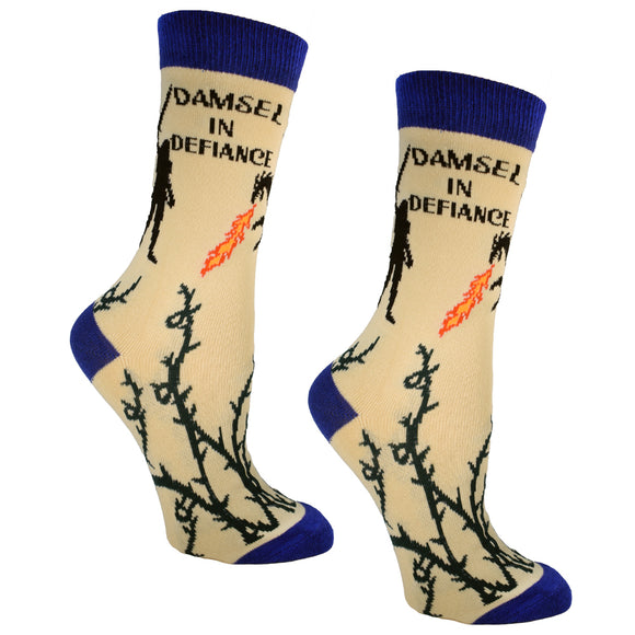 Damsel in Defiance Womens Socks