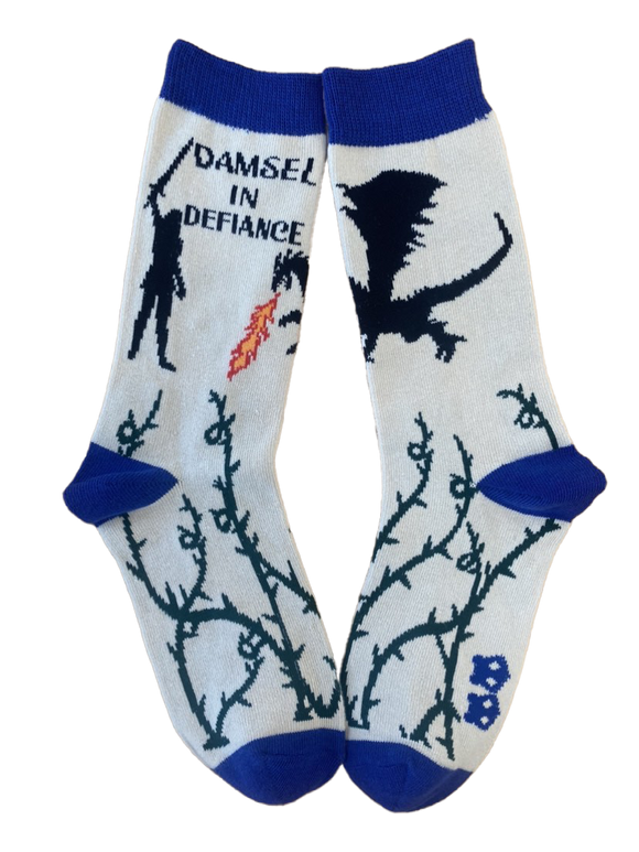 Damsel in Defiance Womens Socks