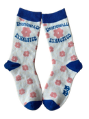 Emotionally Exhausted Womens Socks-4
