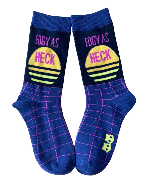 Edgy as Heck Womens Socks