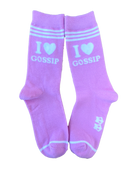 I Love Gossip Womens Socks-4