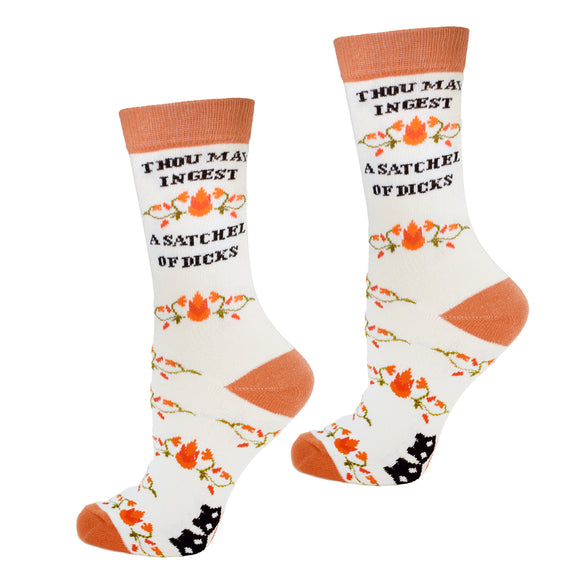 A Satchel of Dicks Womens Socks