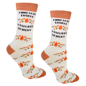 A Satchel of Dicks Womens Socks