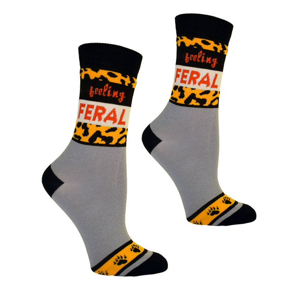 Feeling Feral Women's Socks