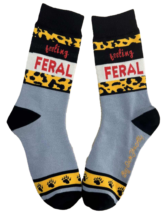 Feeling Feral Women's Socks