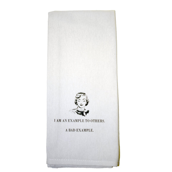 I Am An Example Tea Towel