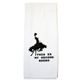 Second Rodeo Tea Towel