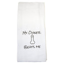 My Owner Beats Me Tea Towel-1