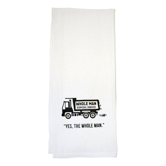Whole Man Disposal Service Tea Towel