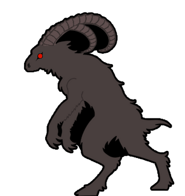 Goatman Magnet