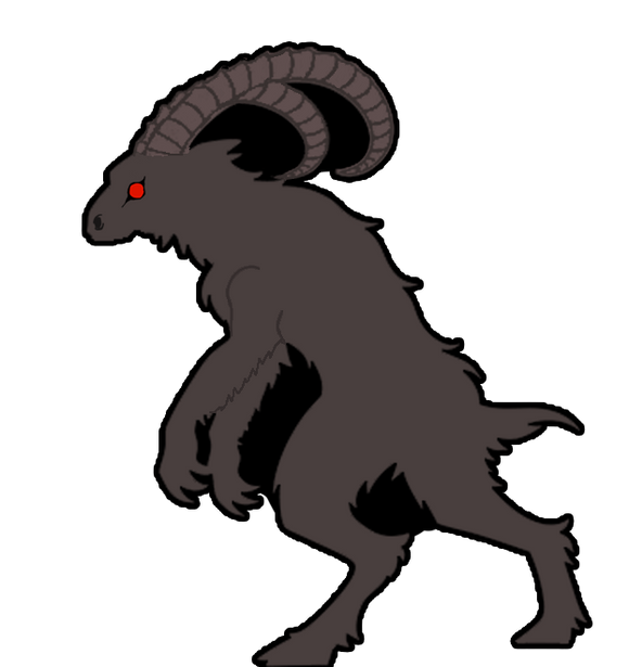 Goatman Magnet