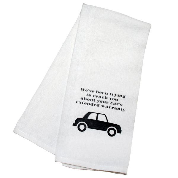 Car's Extended Warranty Tea Towel