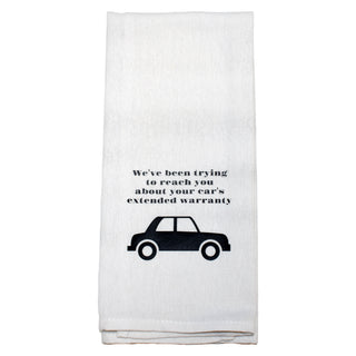 Car's Extended Warranty Tea Towel