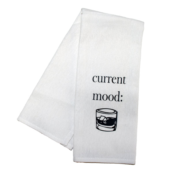 Current Mood Bourbon Tea Towel