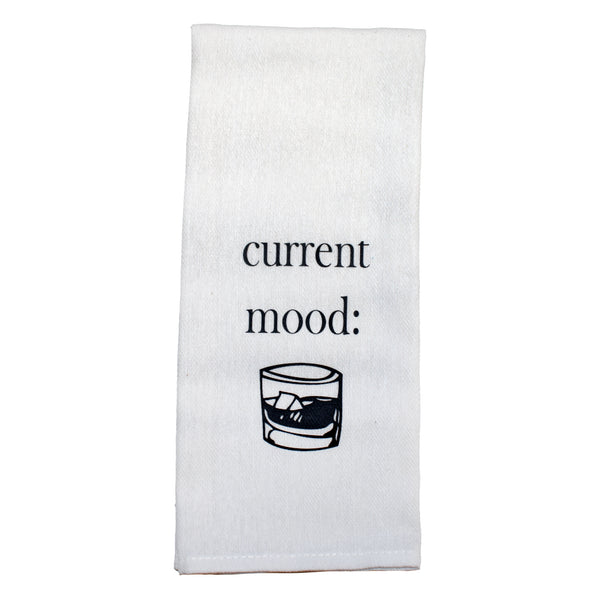 Current Mood Bourbon Tea Towel