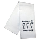 Mornings are for Mimosas Tea Towel-2