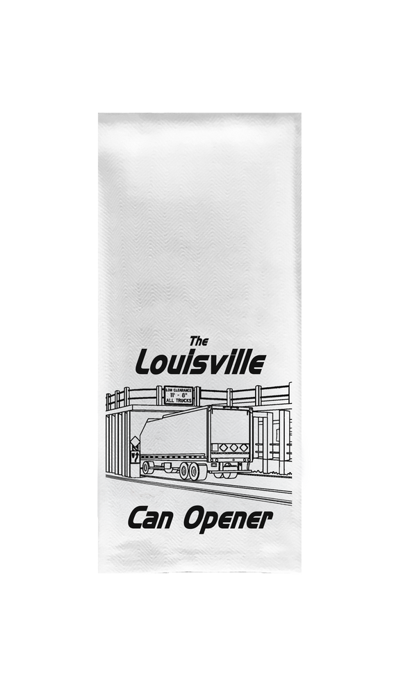 Louisville Can Opener Tea Towel
