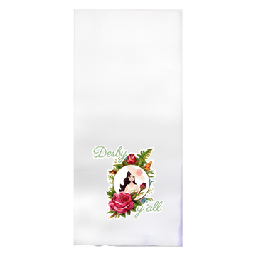 Derby Y'all Printed Color Tea Towel