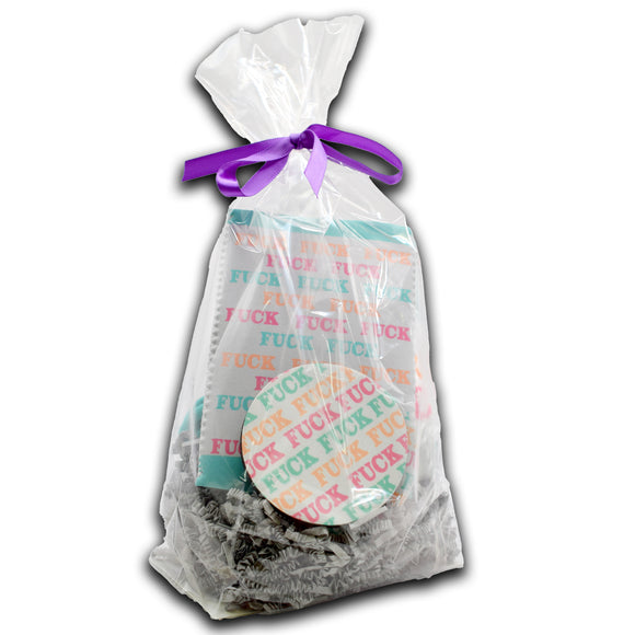 Fuck Womens Socks, Koozie and Two Car Coasters