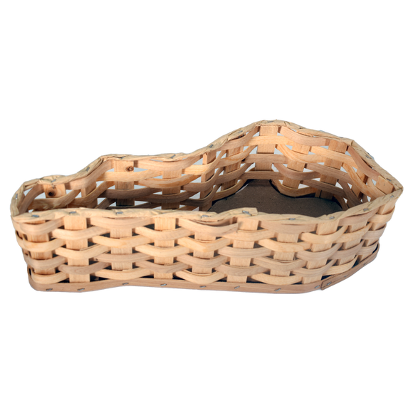 Kentucky Shaped Wooden Basket