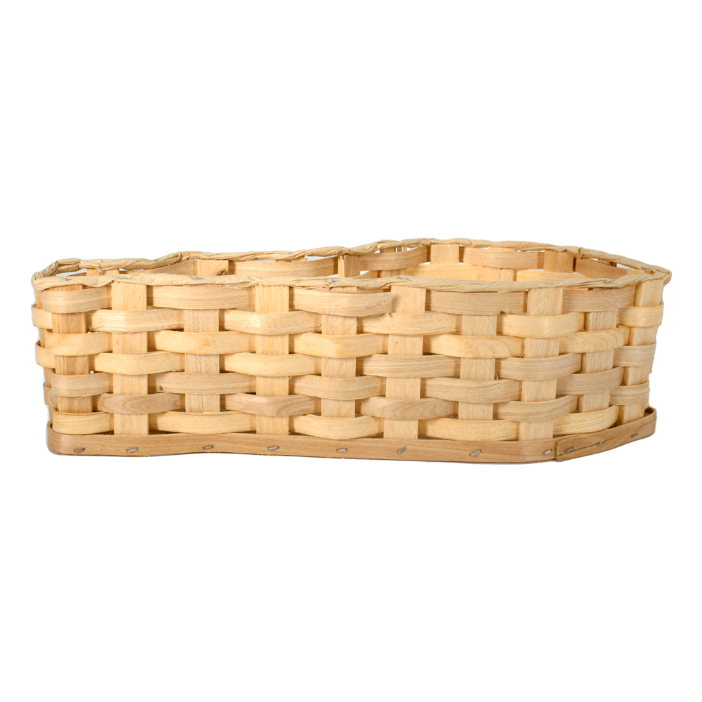 Kentucky Shaped Wooden Basket