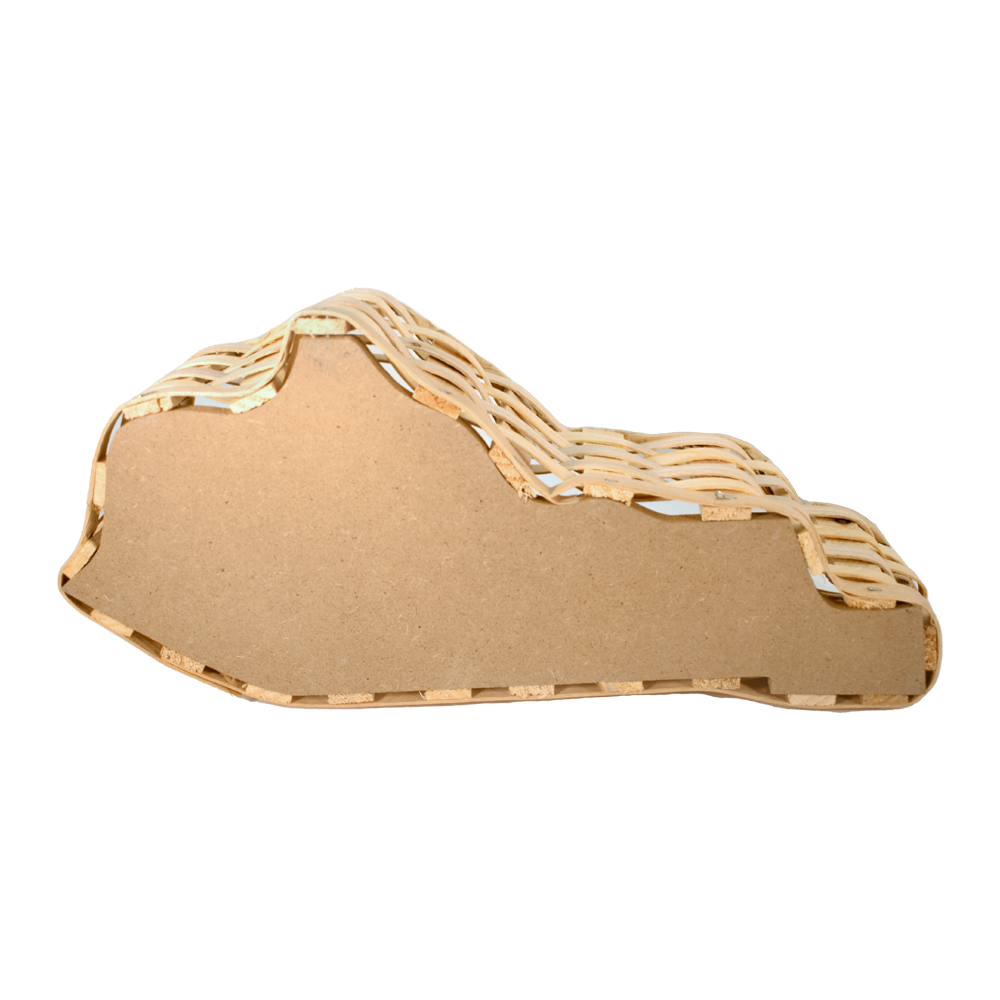 Kentucky Shaped Wooden Basket