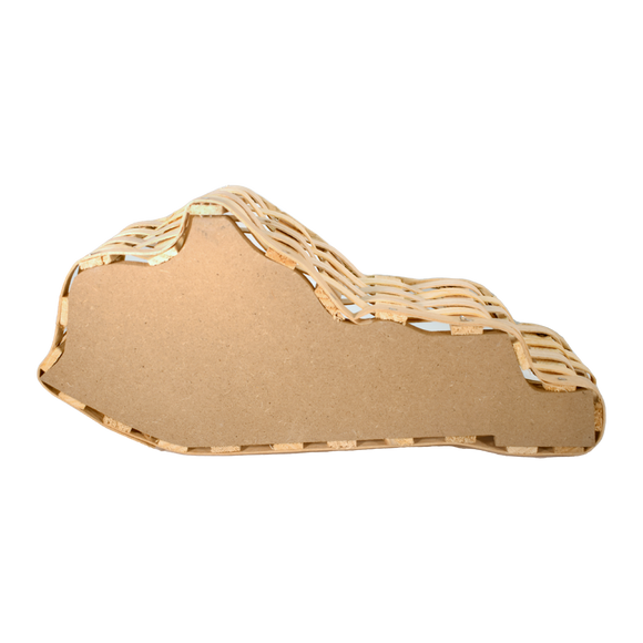 Kentucky Shaped Wooden Basket