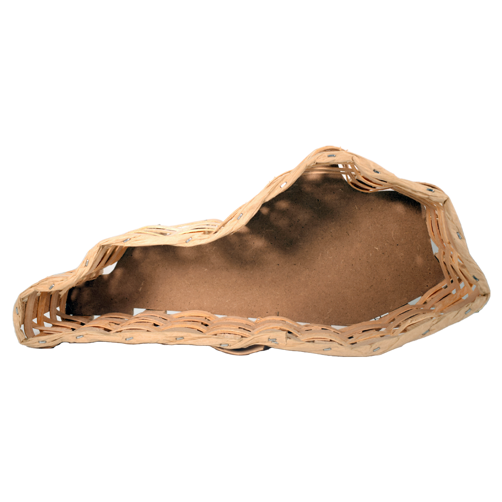 Kentucky Shaped Wooden Basket
