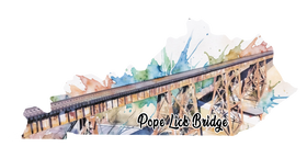Pope Lick Bridge Wooden Magnet