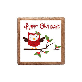 Happy Owlidays Magnet
